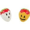 Frisco Halloween Chocolate Covered Strawberries Latex Squeaky Dog Toy -Frisco 344043 MAIN. AC SS1800 V1657657030