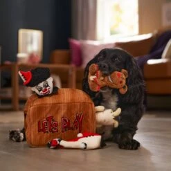 Frisco Halloween Scary Toy Box Hide & Seek Puzzle Plush Squeaky Dog Toy -Frisco 344160 PT3. AC SS1800 V1657657049