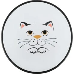 Frisco Cat Face Wide Shape Elevated Non-Skid Ceramic Cat Bowl -Frisco 363381 PT4. AC SS1800 V1657657267