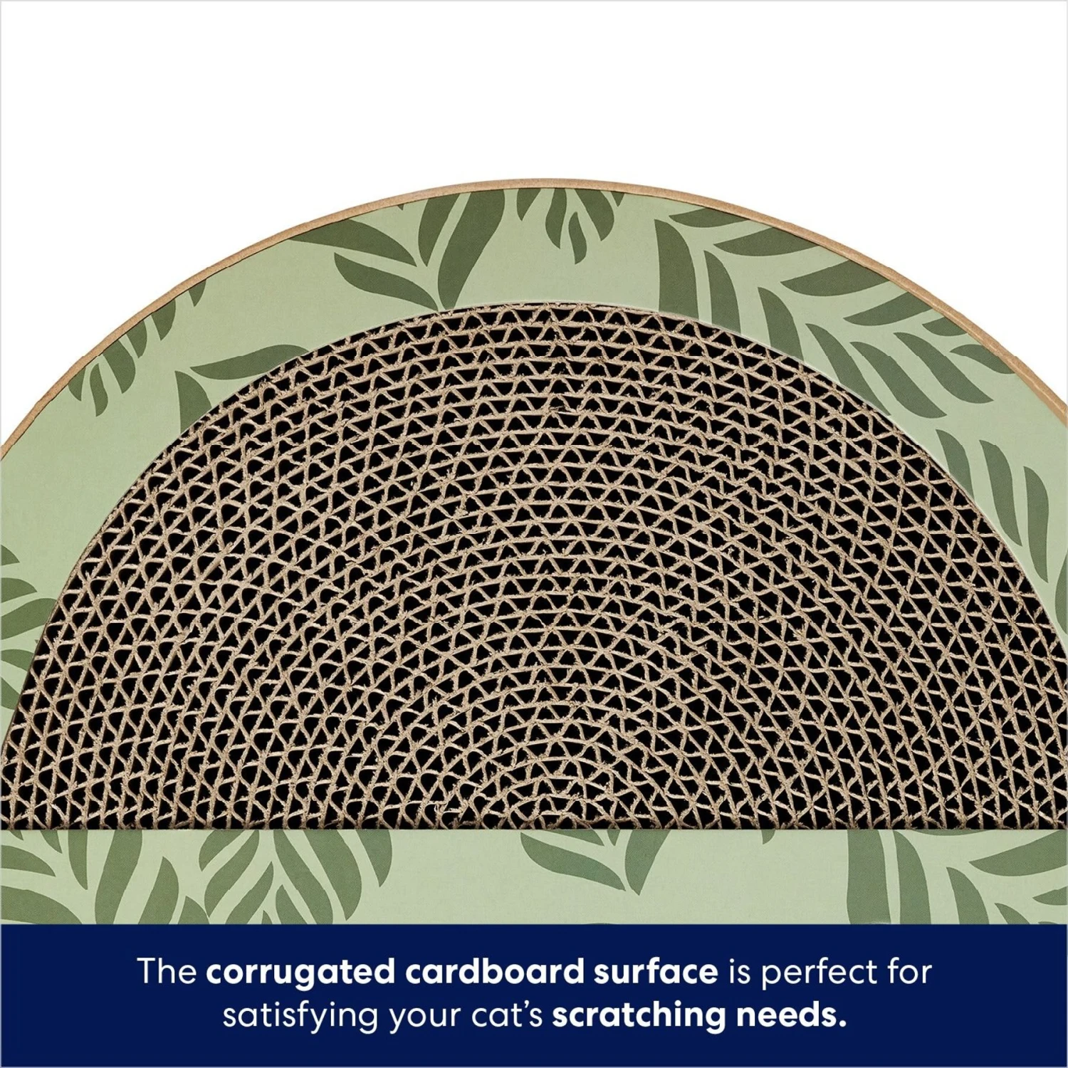 Frisco Interactive Maze & Scratch Cardboard Cat Toy Box With Catnip, Palms 6 Frisco Interactive Maze & Scratch Cardboard Cat Toy Box With Catnip, Palms - Image 4