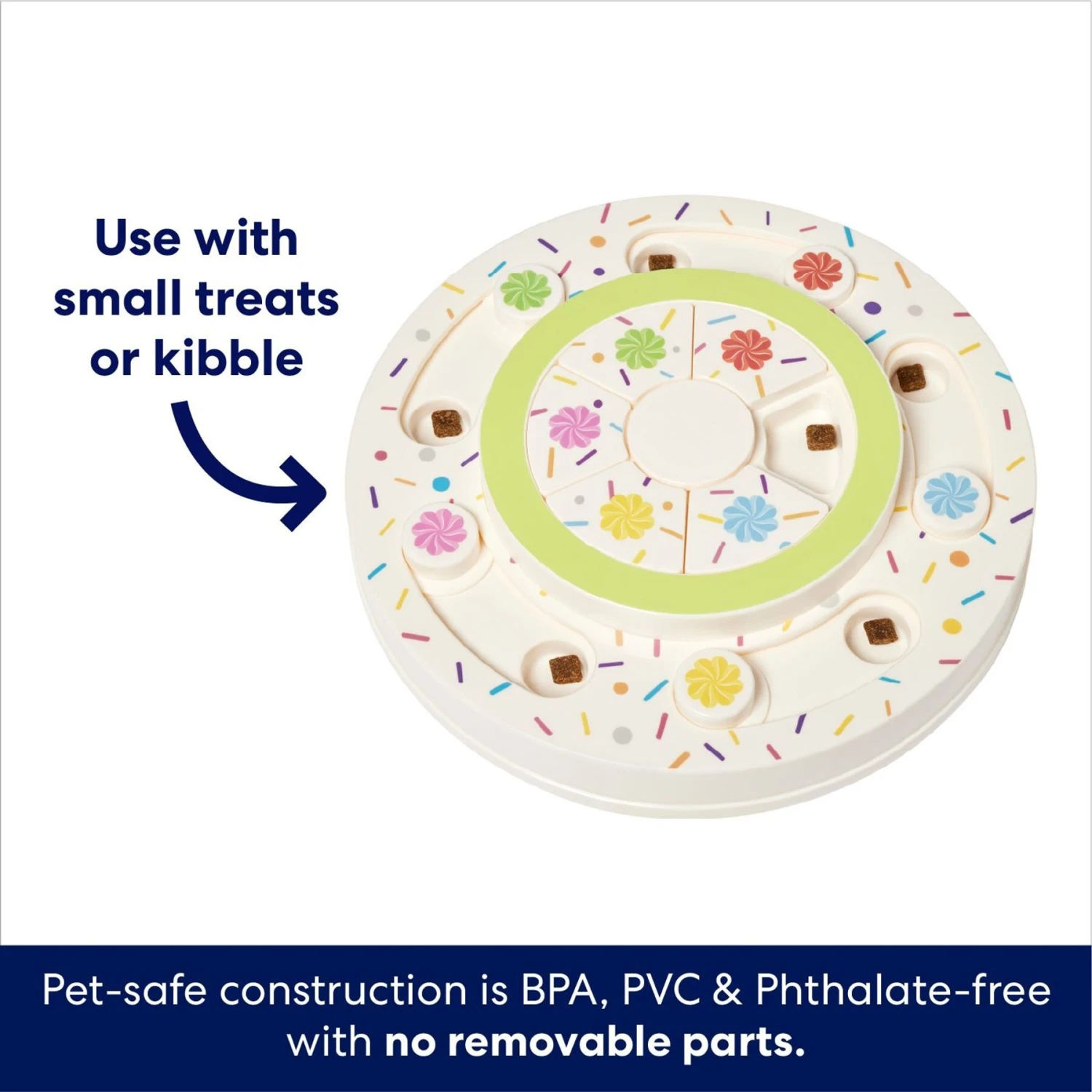 Frisco Tiered Cake Interactive Puzzle Dog Toy, Easy 6 Frisco Tiered Cake Interactive Puzzle Dog Toy, Easy - Image 4