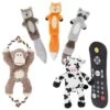 Frisco Forest Friends Stuffing-Free Skinny Plush Squeaky Dog Toy + 3 Items 1 Frisco Forest Friends Stuffing-Free Skinny Plush Squeaky Dog Toy + 3 Items -Frisco 582478 MAIN. AC SS1800 V1658237020