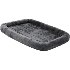 Frisco Heavy Duty Single Door Wire Dog Crate & MidWest Quiet Time Fleece Dog Crate Mat -Frisco 933510 PT5. AC SS1800 V1692305319