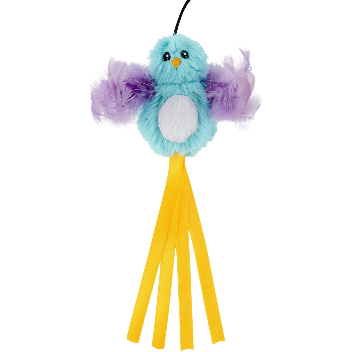 Frisco Squirrel Plush Cat Toy With Refillable Catnip & Frisco Bird With Feathers Teaser Wand Cat Toy With Catnip 10 Frisco Squirrel Plush Cat Toy With Refillable Catnip & Frisco Bird With Feathers Teaser Wand Cat Toy With Catnip - Image 8